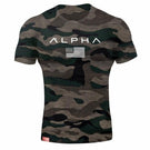 Mens Military Army T Shirt 2017 Men Star Loose Cotton T-shirt O-neck Alpha America Size Short Sleeve Tshirts