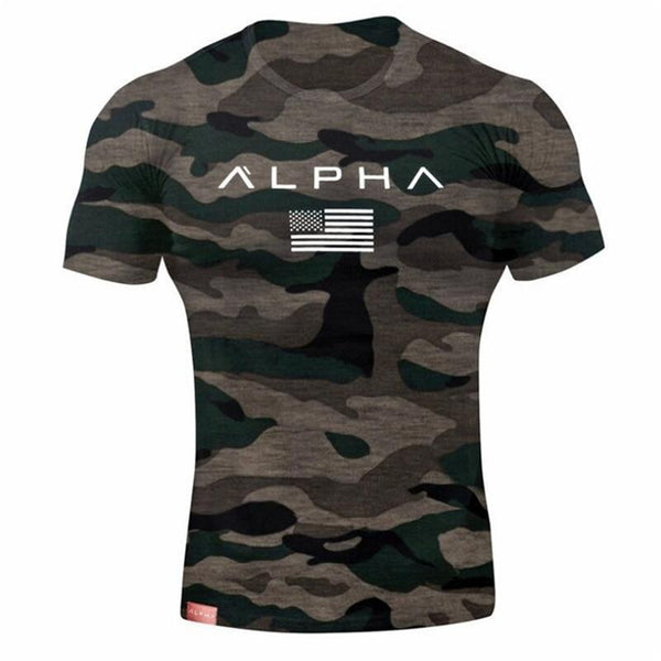 Mens Military Army T Shirt 2017 Men Star Loose Cotton T-shirt O-neck Alpha America Size Short Sleeve Tshirts