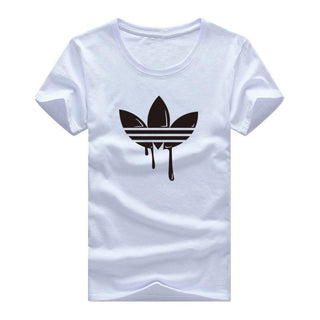 New Summer Cotton Funny T Shirts Short sleeves T-shirt Men Fashion Tide brand Print Red T shirt Men Tops Tees Men's T-shirt