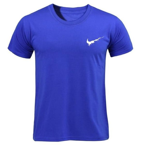 Cotton Casual LOGO Printing Men's T-shirt Top Fashion Short-sleeved JUST BREAK IT Men's Tshirt Shirt 2019 Hanukkah Off White