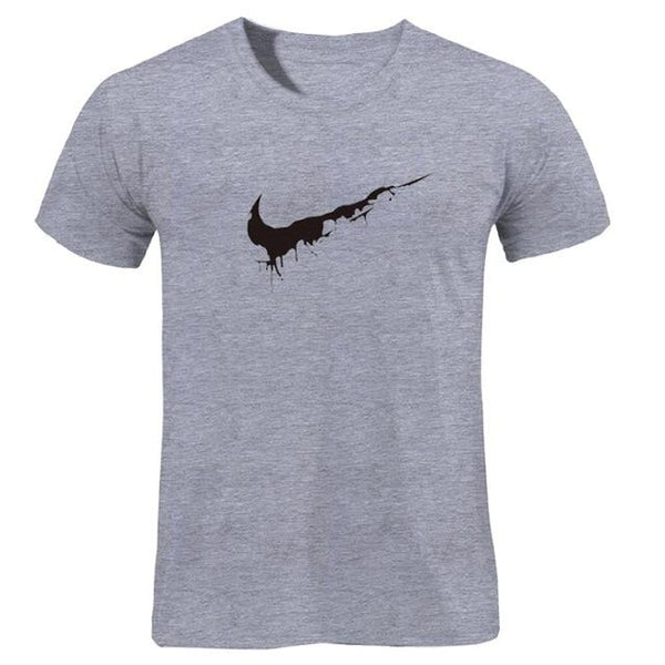 Cotton Casual LOGO Printing Men's T-shirt Top Fashion Short-sleeved JUST BREAK IT Men's Tshirt Shirt 2019 Hanukkah Off White